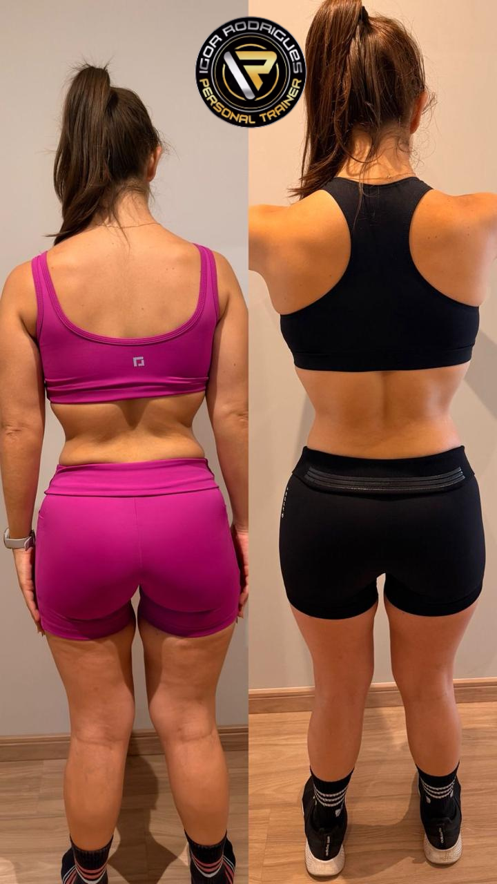Antes e Depois - Transformação Corporal